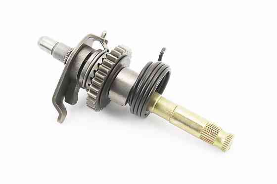 Вал кікстартера у зборі (шестерня, пружина) CB тип 2 Київ