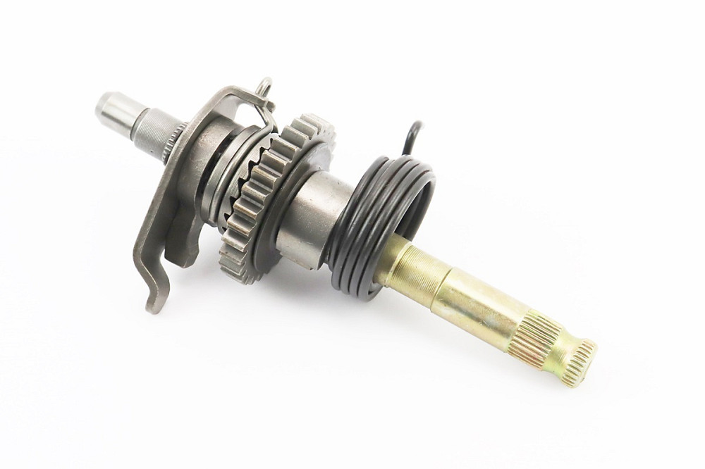 Вал кікстартера у зборі (шестерня, пружина) CB тип 2 Київ - фото 1