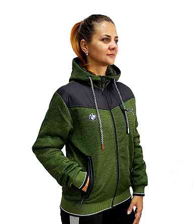 Женская трикотажная куртка-кофта на меху Puma Thumbnail 1 of BMW ,оригинал Киев