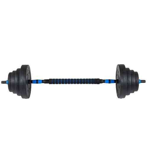 Гантелі розбірні бітумні THUNDER GYM-03 зі з'єднувачем для штанги, 2 х 20 кг Київ