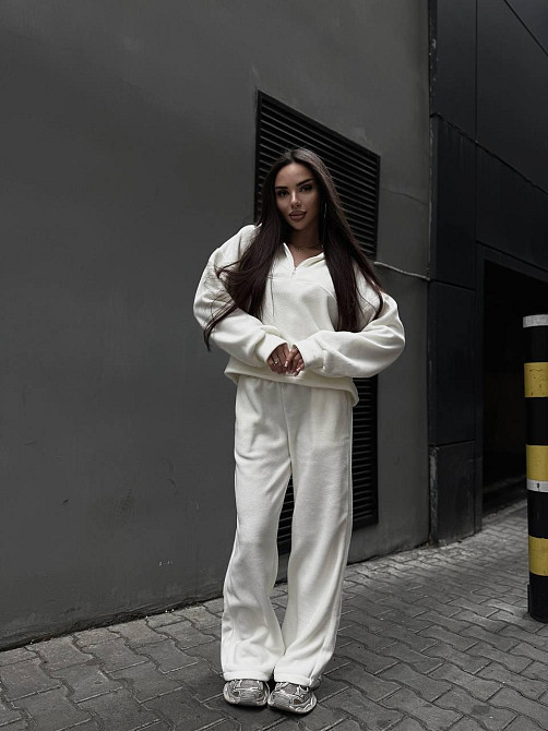 Женский удобный теплый костюм из флиса двусторонний Одесса - изображение 10