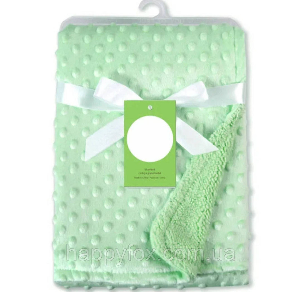 Дитячий плюшевий двосторонній плед Львів - фото 3