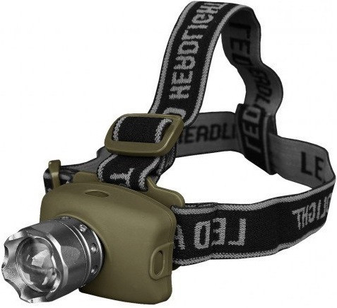 Налобний Ліхтар 100 люменів до 100 метрів Mil-Tec від Sturm (15171000) Світлодіод CREE — 3 Вт Нововолинськ - фото 1