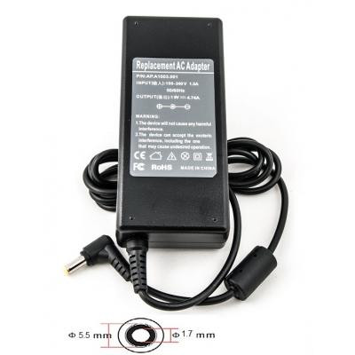 Блок живлення до ноутбуку PowerPlant ACER 220V, 19V 90W 4.74A (5.5*1.7) (AC90F5517) Вінниця - фото 1