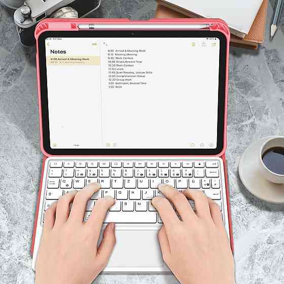 Чехол с клавиатурой iPad Air 11-inch(M2/M3/M4) 2024/ iPad Air 5 2022/Air 4 2020 10.9/iPad 4-го покол. 10.9 / iPad Pro 11 2018 Днепр