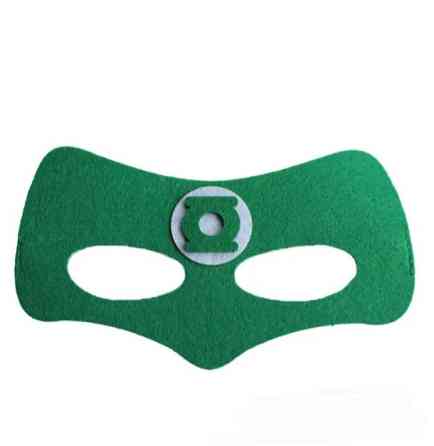 Маска дитяча Зелений ліхтар one size зелений Київ