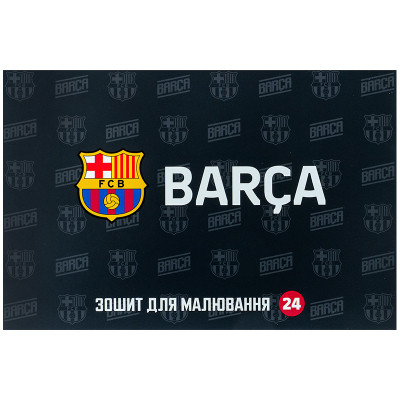 Альбом для малювання Kite FC Barcelona, 24 аркуша (BC25-242) Вінниця - фото 9