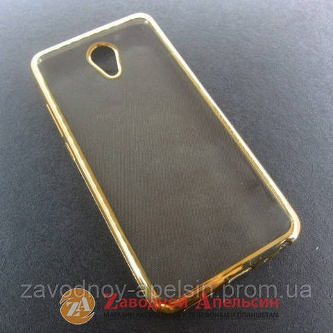 Meizu M5 Note чохол Electroplating golden Одеса - фото 2