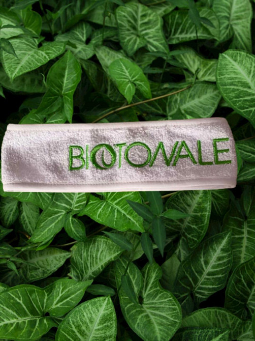 Пов'язка біла з логотипом Biotonale Дніпро - фото 1