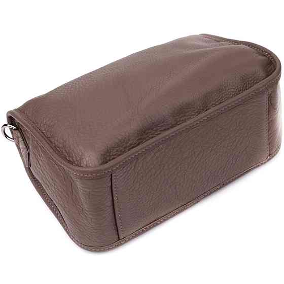 Практичная женская сумка на плечо из натуральной кожи Vintage 23003 Коричневый Киев