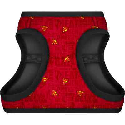 Шлей для собак WAUDOG Clothes с QR паспортом "Супермен красный" S2 (1012-4007) Винница