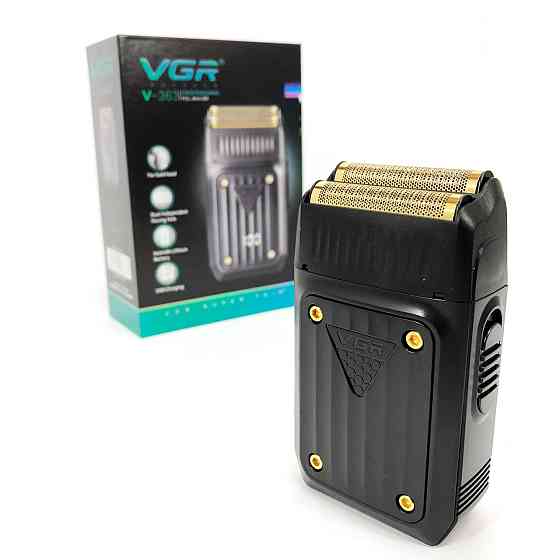 Професійний тример з насадками VGR, Багатофункціональна машинка для стрижки бороди, Бритва для бороди UF-18 Львів