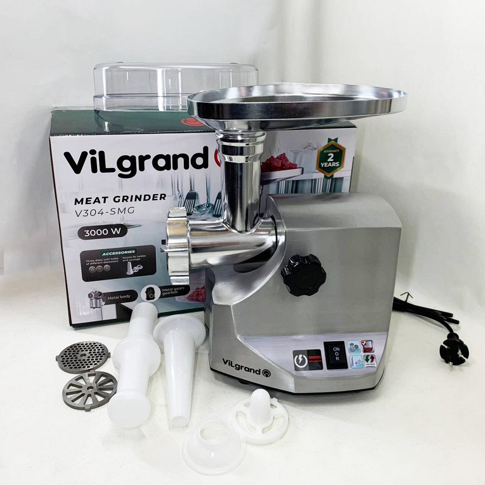 Бытовая кухонная мясорубка электрическая, Мясорубки для колбасок, Электрическая мясорубка 2500 MS-32 Львов - изображение 4