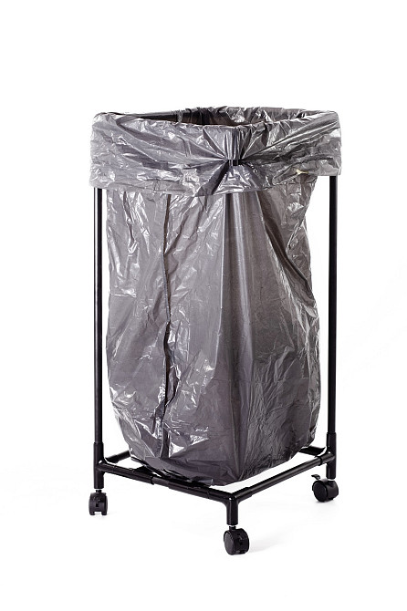 Портативний тримач пакетів для сміття Treho 120 SW - стійка для сміттєвих мішків, відкритий контейне Бориспіль - фото 1