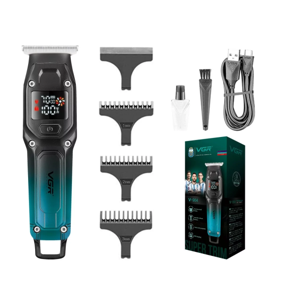 Чоловічий тример Barber VGR V-964 машинка для стрижки бороди та вусів Вінниця