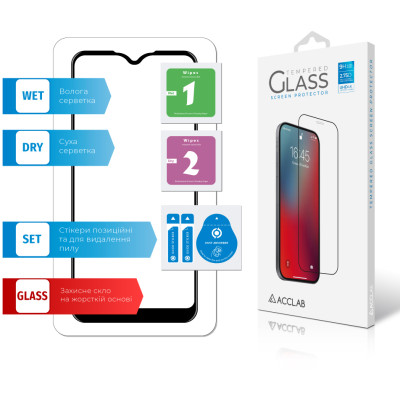 Стекло защитное ACCLAB Full Glue Samsung A01 (1283126508493) Винница - изображение 6