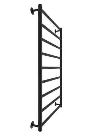 Водяной полотенцесушитель Mario INOX Флет 970х530/500 черный мат Киев