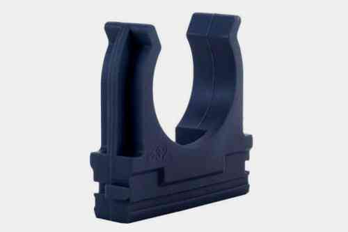 Кліпса для гофри чорна 20 мм (пач 50 шт.) APRO Рівне