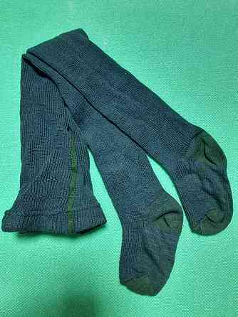 Колготи дитячі зелені - 12 розмір на ріст 74см, 75% бавовна, 25% поліамід Київ