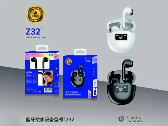 Гарнітура Double з кейсом Bluetooth Wireless Earbuds Z32 Київ