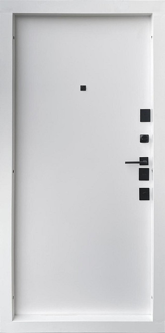 Форт-М Дверь квартирная модель ВИП 4К Мокка, цвет Чорная шагрень/белый матовый 860 Киев - изображение 2