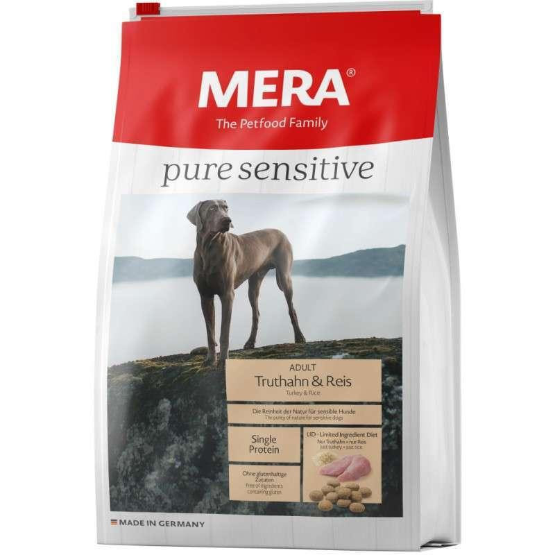 MERA Pure Sensitive Adult Truthahn Reis (Мера Едалт Індичка та Рис) сухий корм для собак з алергією Запоріжжя - фото 1
