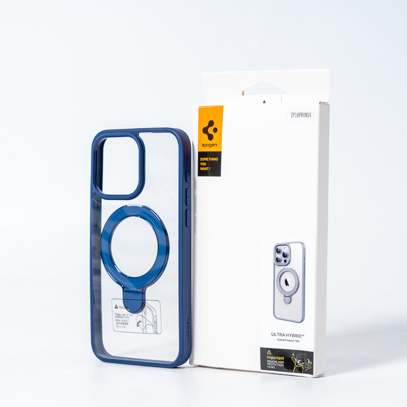 Чохол для смартфона Spigen AAA Magnetic Ring for Apple iPhone 13 Pro Blue Київ - фото 5