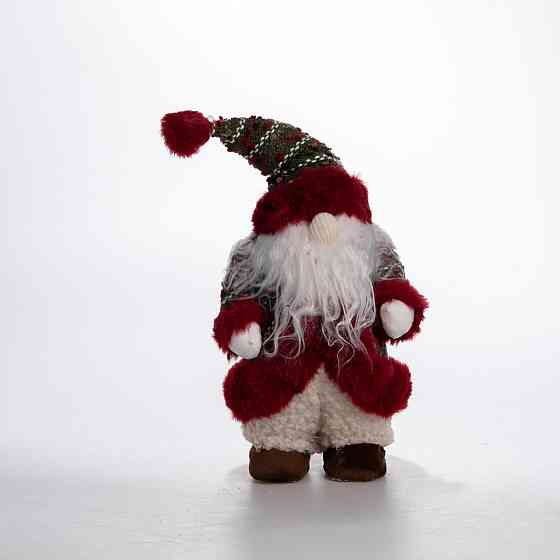 Новорічна фігурка Скандинавський Санта 15×14×38 (см) Червоний CR-4-9 Київ