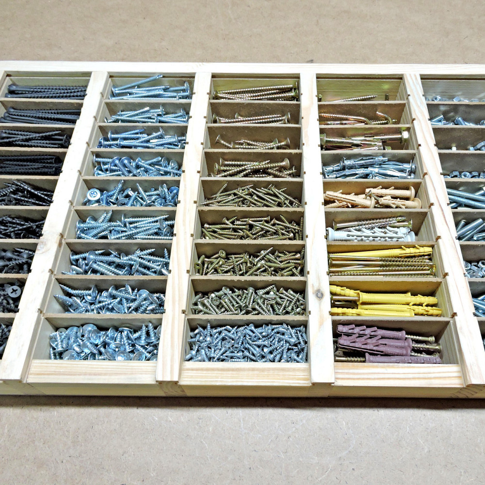 Набір 5х метизів універсальний 2424 шт Миколаїв - фото 9