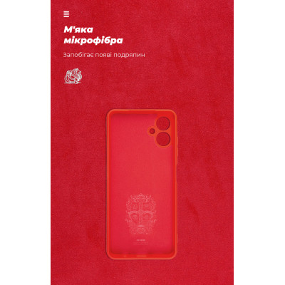 Чехол для мобильного телефона Armorstandart ICON Samsung A06 (A065) Camera cover Red (ARM80136) Винница - изображение 4
