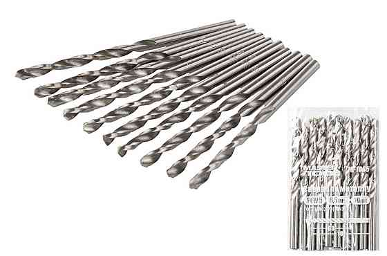 Свердло для металу MASTERTOOL HSS 6,5х101 мм WHITE 10-1065 Рівне