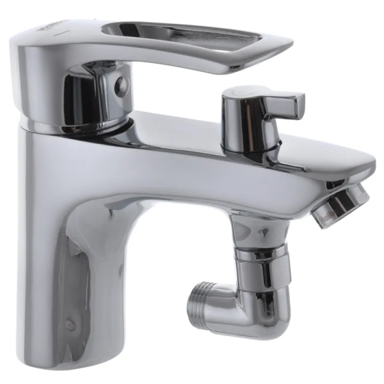 Смеситель для умывальника Haiba Hansberg 001 с гигиеническим выходом (HB0821) Харьков