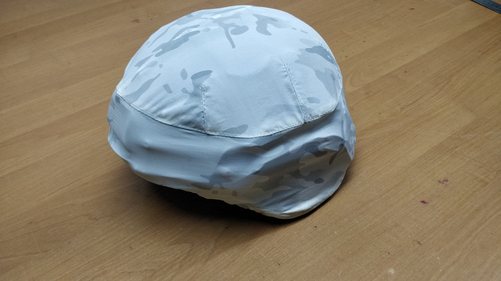 Белый кавер чехол для шлема крепление для очков фиксатор Одесса - изображение 6