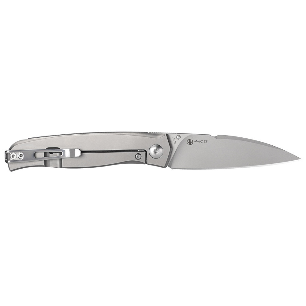 Ніж складаний кишеньковий Ruike M662-TZ, (7.4 см) steel 154СМ / TC4 (титан) + G10 чорний Київ - фото 4