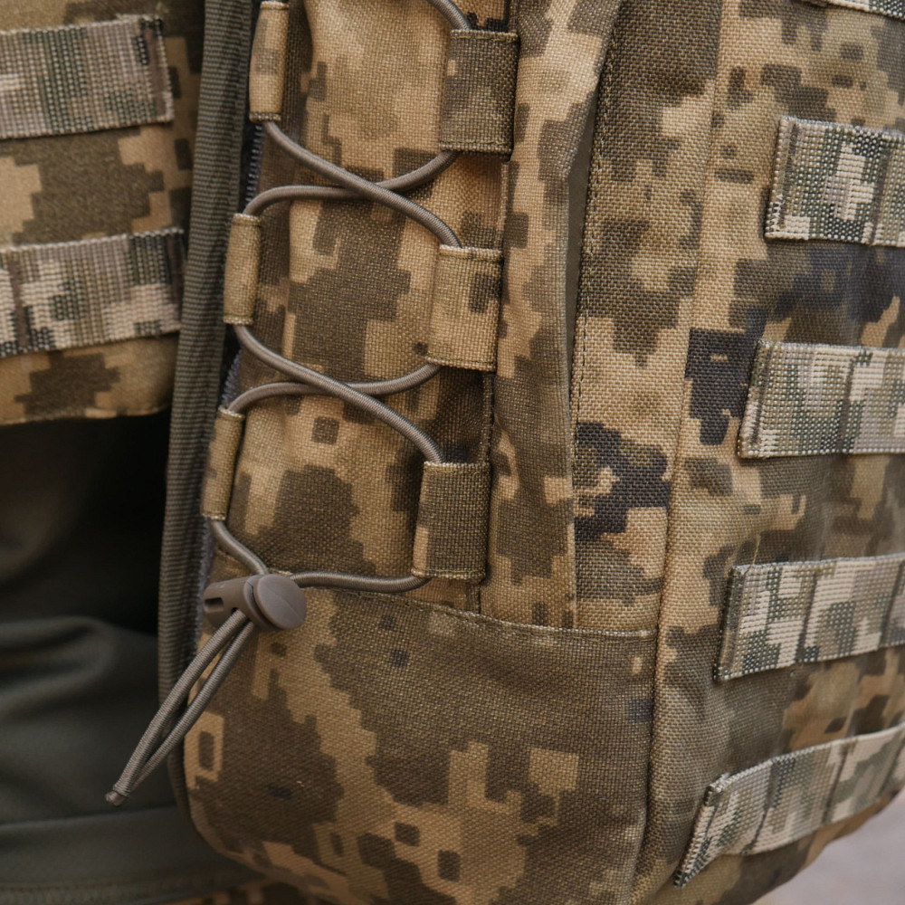 Штурмовой рюкзак 10л. кордура пиксель. Тактический рюкзак Рюкзаки тактические, рюкзак штурмовой Киев - изображение 9