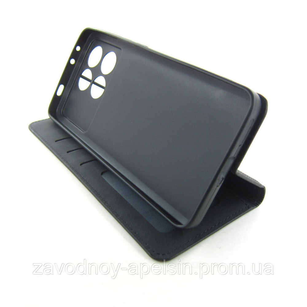 Чохол-книжка Xiaomi Redmi K70e Захист камери (чорний) Одеса - фото 2