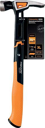 Універсальний Молоток - цвяходер загального призначення Fiskars "IsoCore" (XL) 20oz/15.5" (1020215)  Нововолинськ - фото 7