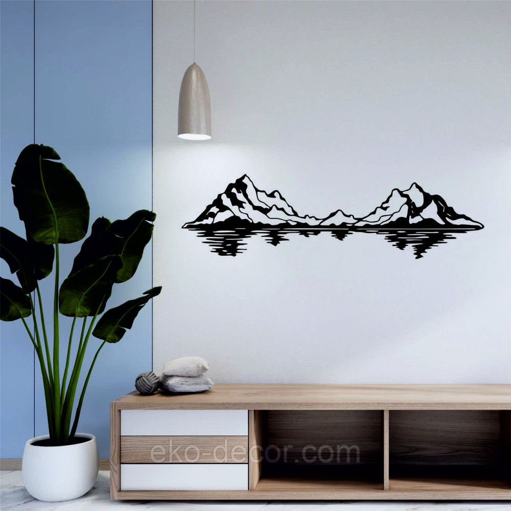 Декоративне настінне Панно «Гори», Декор на стіну Київ - фото 3