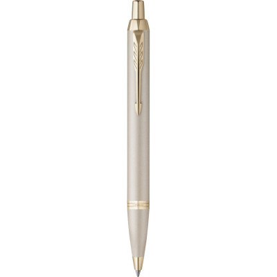 Ручка шариковая Parker IM 17 Professionals Monochrome Champagne BP (28 232) Винница - изображение 1