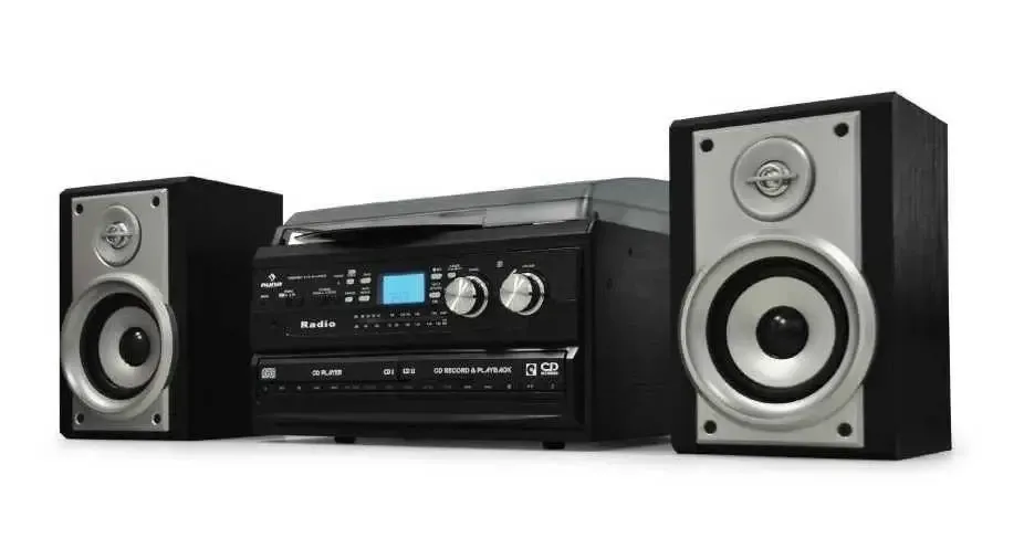 Б/У Вініловий програвач музикальний центр аудіосистема  Auna TCR-186.40 Вт Дніпро - фото 3