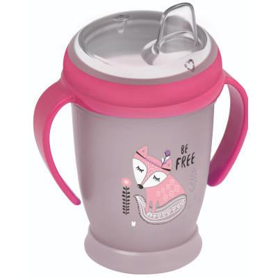 Поїльник-непроливайка Lovi Indian Summer Junior 250 мл Рожевий (35/346girl) Вінниця - фото 1