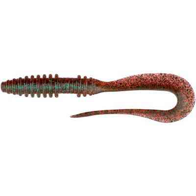 Силікон рибальський Keitech Mad Wag Mini 2.5&quot; (12 шт/упак) ц:302 plum green flk. (1551.07.36) Вінниця