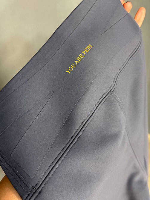 Лосины женские You Are Peri 24052 утепленные на флисе пуш ап с надписью серые, серый, S Киев - изображение 13