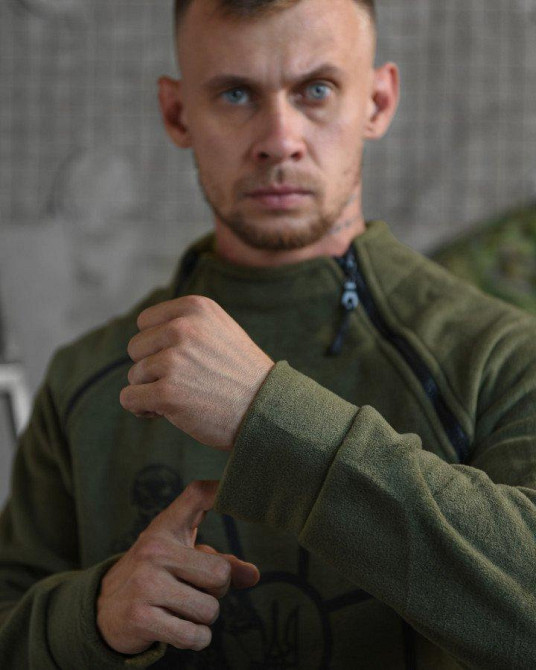 Флиска олива ВСУ крест олива мужская Одесса - изображение 11