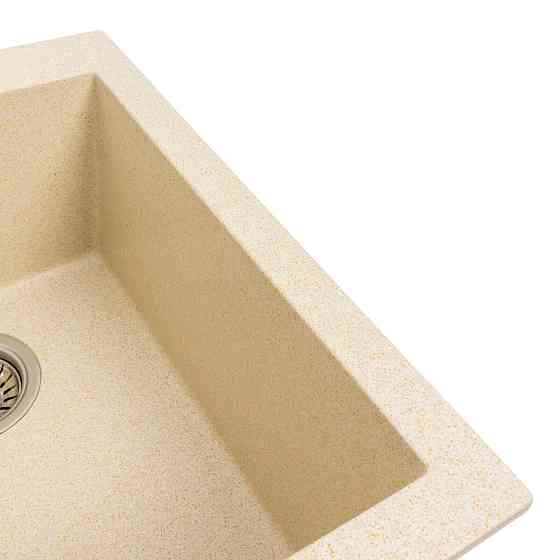 Гранітна мийка для кухні VALESO SOKIL 4150 матова Пісок Коломыя