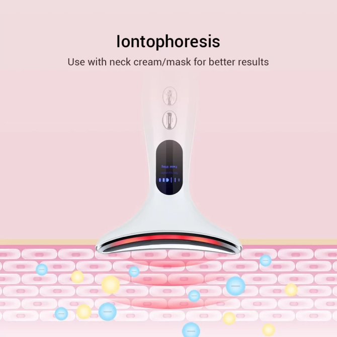 Микротоковый массажер Neck Beauty Device для шеи и лица Винница - изображение 9