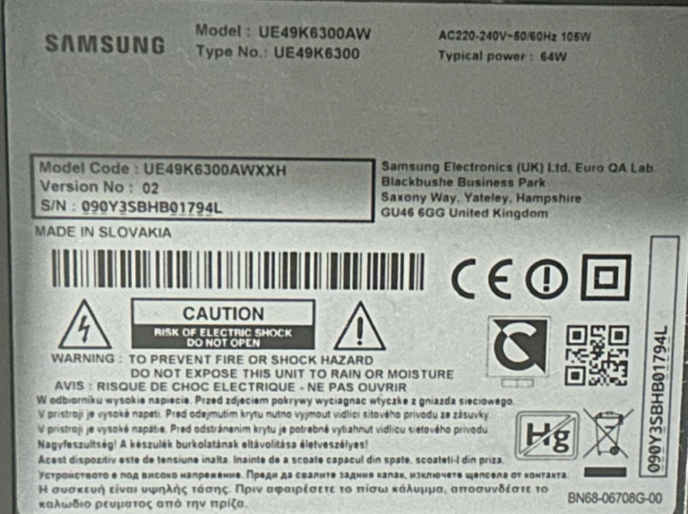 Телевизор Samsung UE49K6300 Киев - изображение 1