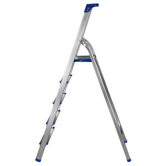 Драбина алюмінієва 5 щаблів 1.59м SIGMA (5036634) Київ