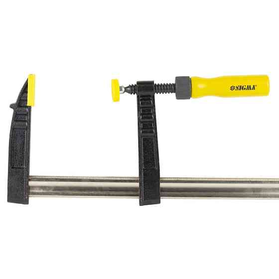 Струбцина столярная тип F 800×120мм DIN 5117 SIGMA (4242481) Ровно