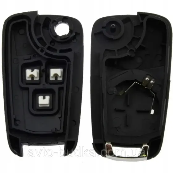 Викидний корпус автомобільного ключа з лезом на три кнопки Opel Vectra C Київ